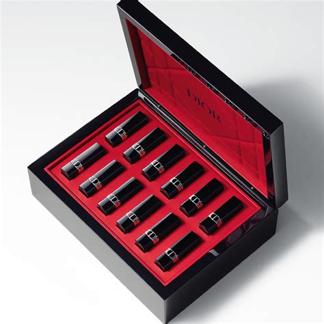 dior rouge set 2019|Exceptional Rouge Dior lipstick gift set: 24 lipsticks .